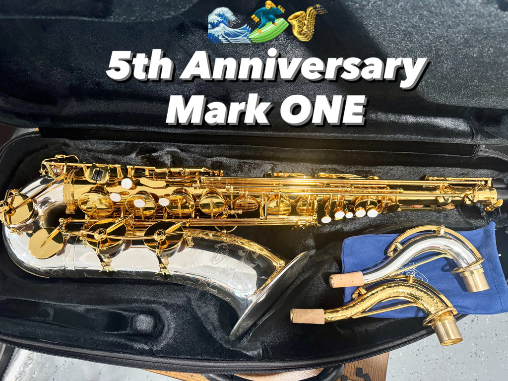 5th Anniversary Mark ONE Tenor Saxophone in 925 Sterling Silver!