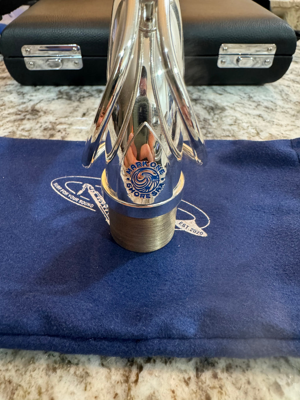 SHORE SAX Mark ONE Neck for Tenor Saxophones: Silver Plated Brass (5 digit Sizing)