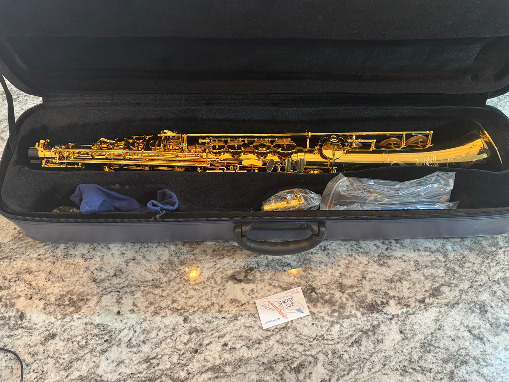 SHORE SAX Flight Case: Straight Alto Saxophone (LR SPECIAL)