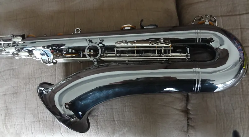 Monique Black & Nickel Silver Tenor Saxophone (Selmer Super Action Clone) NOS!
