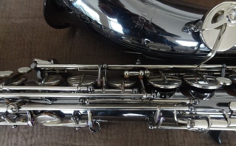 Monique Black & Nickel Silver Tenor Saxophone (Selmer Super Action Clone) NOS!