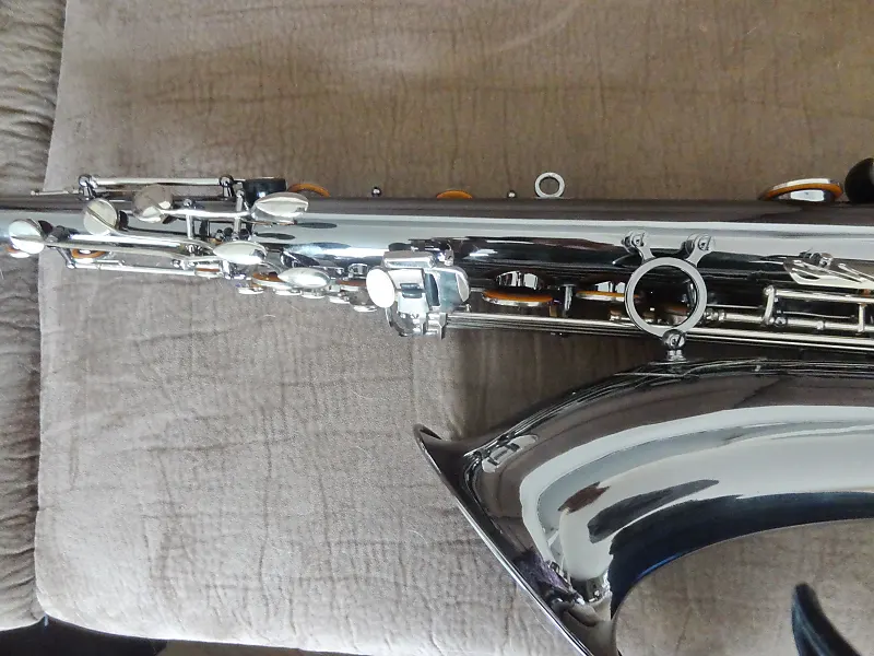 Monique Black & Nickel Silver Tenor Saxophone (Selmer Super Action Clone) NOS!