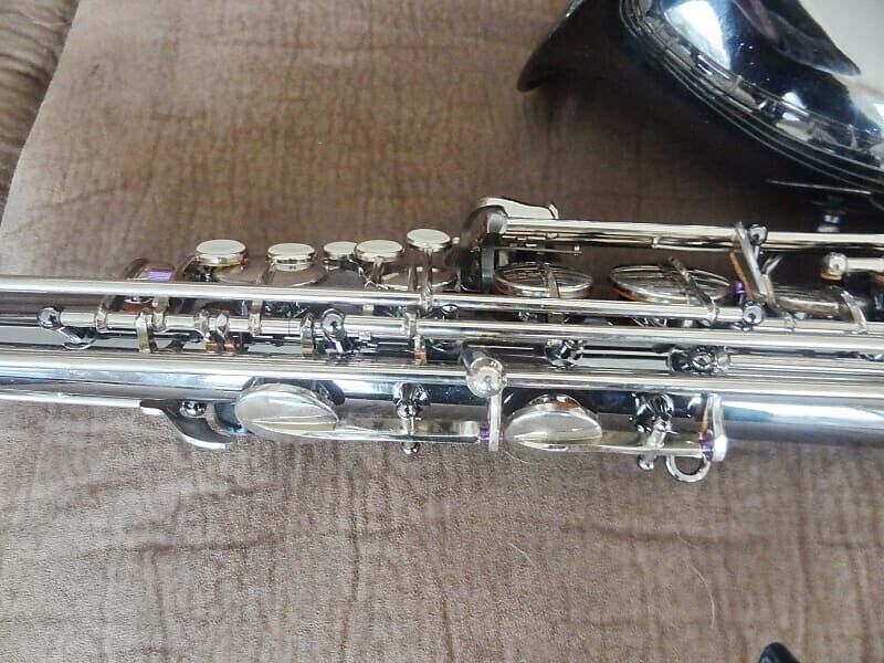 Monique Black & Nickel Silver Tenor Saxophone (Selmer Super Action Clone) NOS!