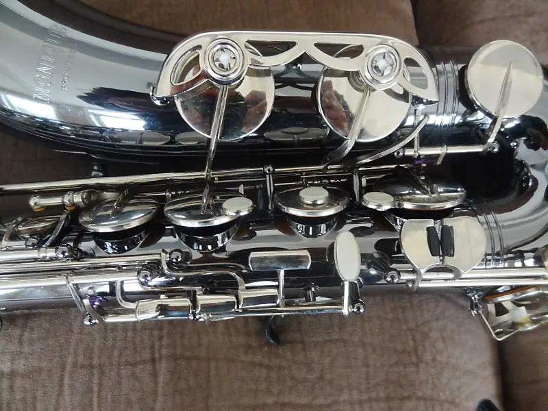 Monique Black & Nickel Silver Tenor Saxophone (Selmer Super Action Clone) NOS!