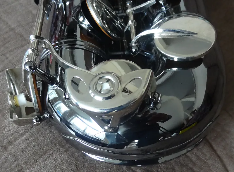 Monique Black & Nickel Silver Tenor Saxophone (Selmer Super Action Clone) NOS!