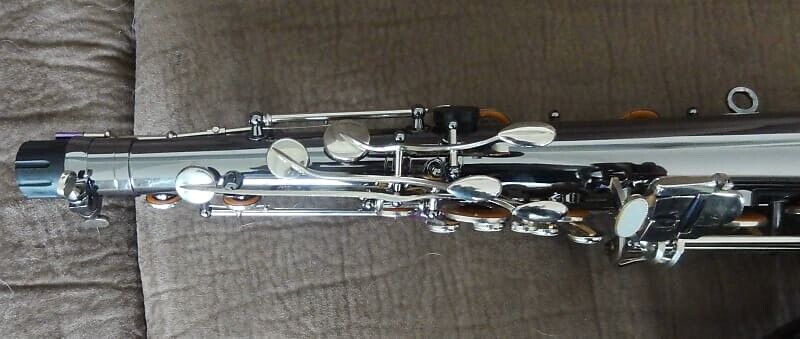 Monique Black & Nickel Silver Tenor Saxophone (Selmer Super Action Clone) NOS!