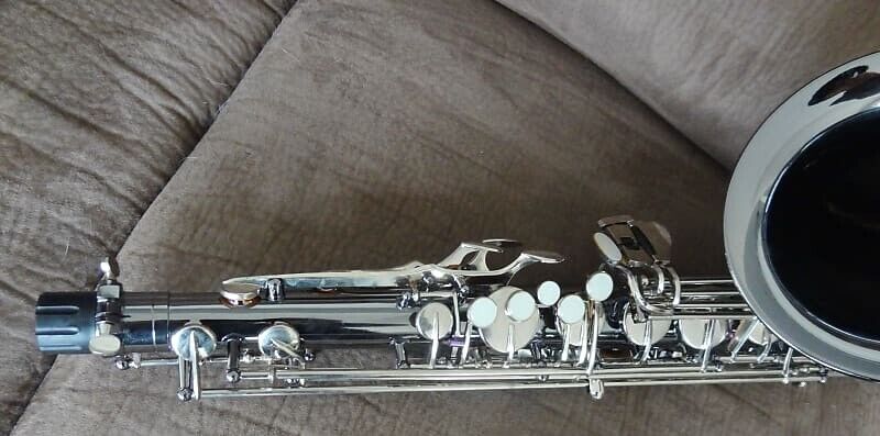 Monique Black & Nickel Silver Tenor Saxophone (Selmer Super Action Clone) NOS!