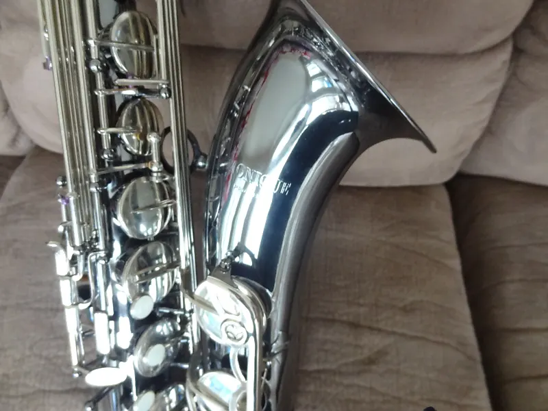 Monique Black & Nickel Silver Tenor Saxophone (Selmer Super Action Clone) NOS!