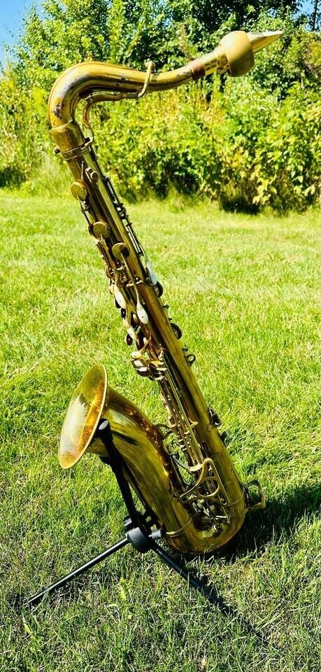 1948 King Super 20 Series 1a Transitional "Full Pearls" Tenor Saxophone Serial 297xxx