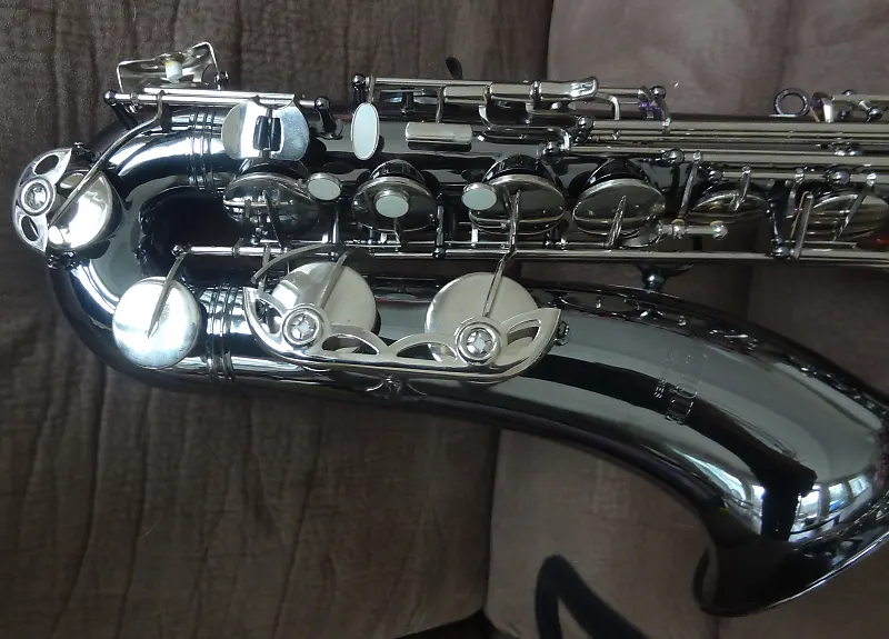 Monique Black & Nickel Silver Tenor Saxophone (Selmer Super Action Clone) NOS!
