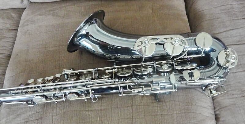 Monique Black & Nickel Silver Tenor Saxophone (Selmer Super Action Clone) NOS!