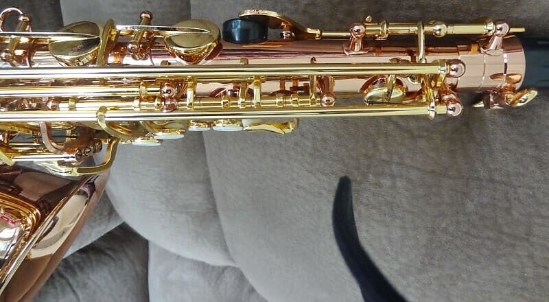 Monique Alto Saxophone (Selmer/Buffett Clone) Copper & Brass NOS!