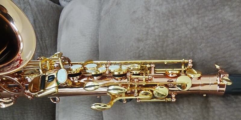 Monique Alto Saxophone (Selmer/Buffett Clone) Copper & Brass NOS!