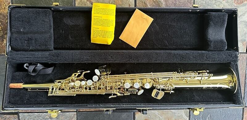 2001 Selmer Super Action 80 Series II Soprano Saxophone