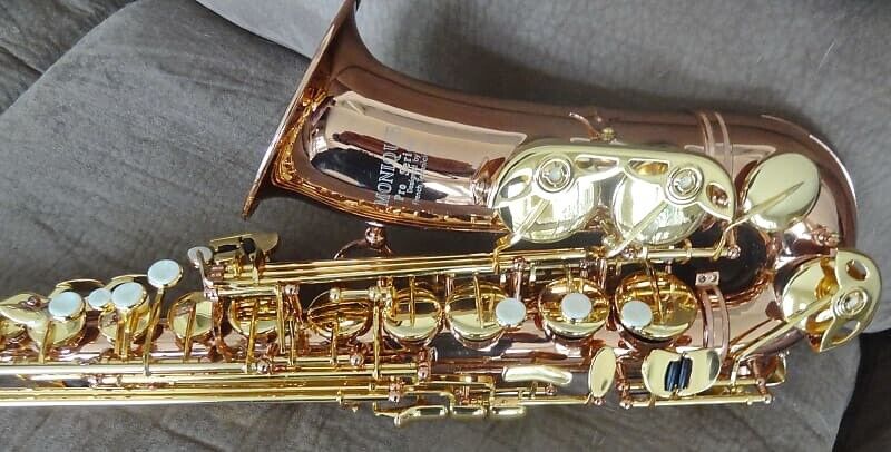 Monique Alto Saxophone (Selmer/Buffett Clone) Copper & Brass NOS!